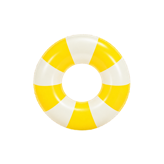 Yellow & White Ring Float