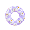 Purple Flower Donut Float